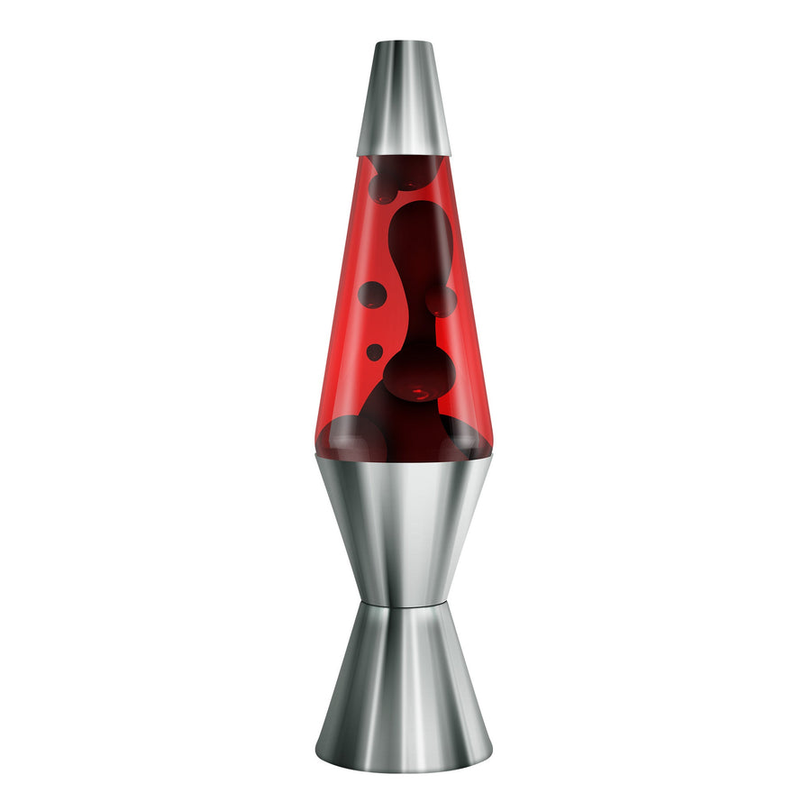 14.5″ LAVA LAMP CHROME PLATED CRIMSON V8