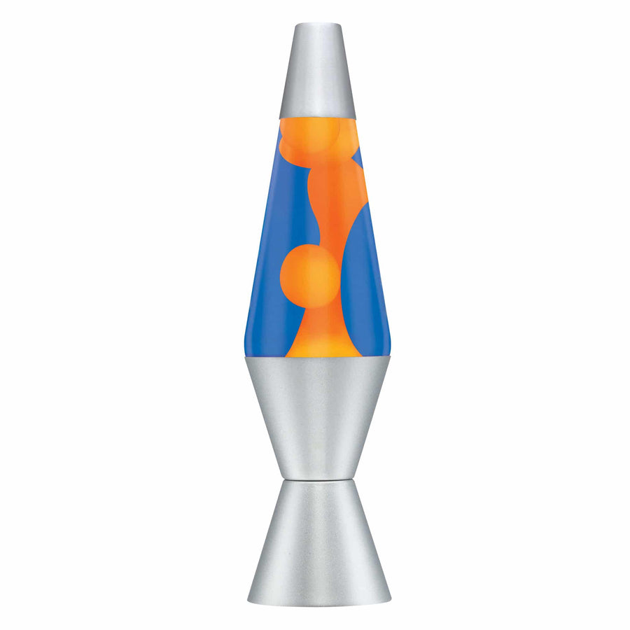 14.5” LAVA LAMP – ORANGE/BLUE/SILVER D2