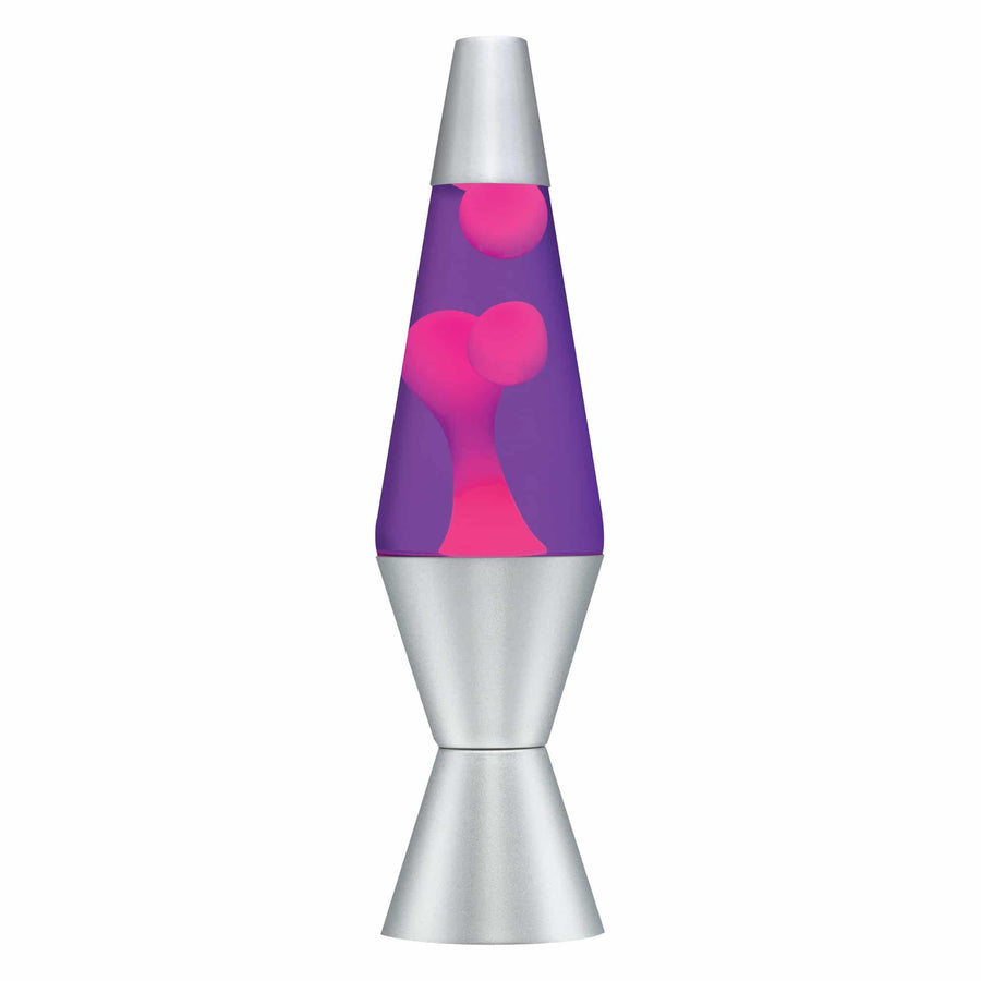 14.5” LAVA LAMP – PINK/PURPLE/SILVER R8