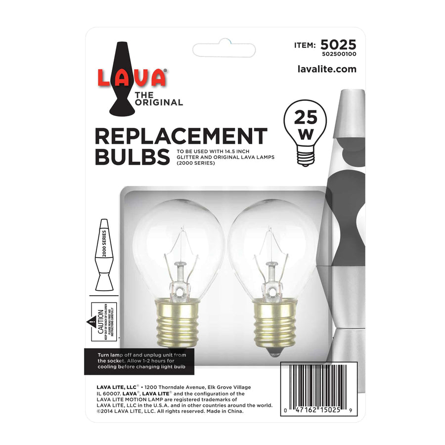 25W LAVA LAMP LIGHT BULB W/TRAY V4