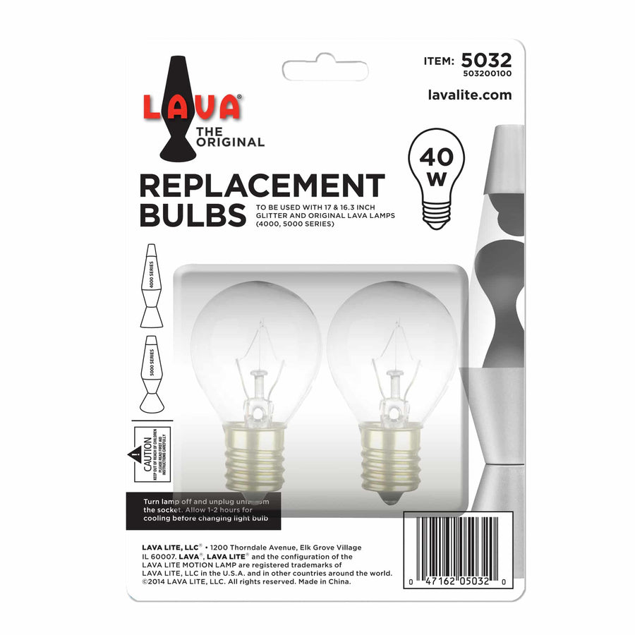 40W LAVA LAMP LIGHT BULB A15 I8